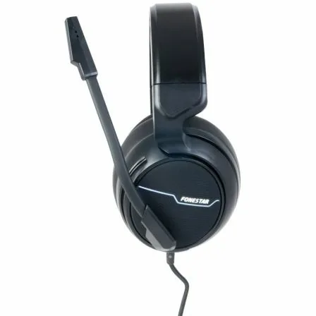 Auriculares Gaming con Micrófono Fonestar WIN-U/ USB/ Negros - Imagen 3