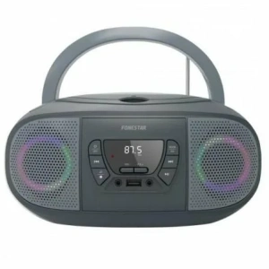 Radio CD Fonestar BOOM-GO-G/ 13W/ Gris