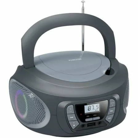 Radio CD Fonestar BOOM-ONE-G/ 13W/ con Cable/ a Pilas/ Gris - Imagen 9