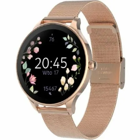 Smartwatch Forever Velora SB-306/ Notificaciones/ Frecuencia Cardíaca/ Oro Rosa - Imagen 4