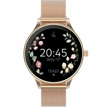 Smartwatch Forever Velora SB-306/ Notificaciones/ Frecuencia Cardíaca/ Oro Rosa - Imagen 5