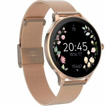 Smartwatch Forever Velora SB-306/ Notificaciones/ Frecuencia Cardíaca/ Oro Rosa - Imagen 6