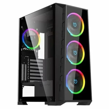 Caja Gaming Semitorre Hiditec MH12 GLASS - Imagen 7