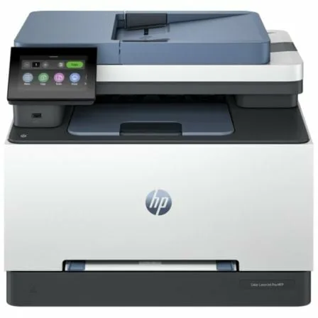Multifunción Láser Color HP LaserJet Pro MFP 3302FDN Fax/ Dúplex/ Blanca y Azul - Imagen 7