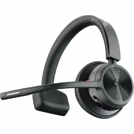 Auricular Inalámbrico Poly Voyager 4310-M para Microsoft Teams + Adaptador BT700 + Base de Carga/ con Micrófono/ Bluetooth/ Negro - Imagen 8
