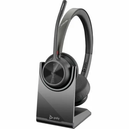 Auriculares Inalámbricos Poly Voyager 4320-M para Microsoft Teams + Adaptador BT700 + Base de Carga/ con Micrófono/ Bluetooth/ Negros - Imagen 8