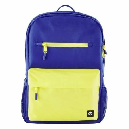 Mochila HP Campus 7J596AA para Portátiles hasta 15.6"/ Azul y Lima - Imagen 7