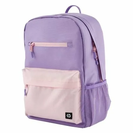 Mochila HP Campus 7J597AA para Portátiles hasta 15.6"/ Rosa Lavanda - Imagen 3