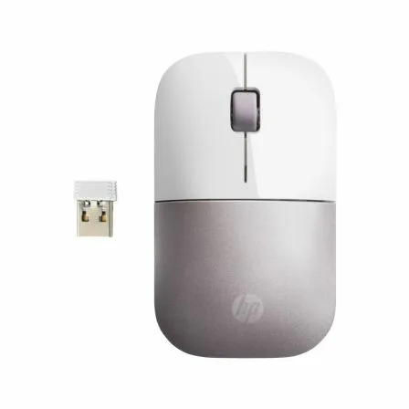 Ratón Inalámbrico HP Z3700/ Hasta 1200 DPI/ Blanco y Rosa - Imagen 8