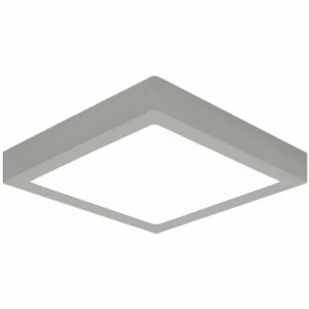 Downlight Iglux SUP-102413-FS/ Cuadrado/ Ø170x170x35mm/ Potencia 13W/ 1020 Lúmenes/ 3000ºK/ Plata - Imagen 2