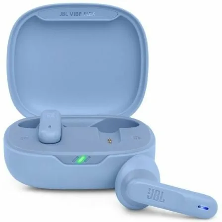 Auriculares Bluetooth JBL Vibe Flex con estuche de carga/ Autonomía 8h/ Azul - Imagen 7