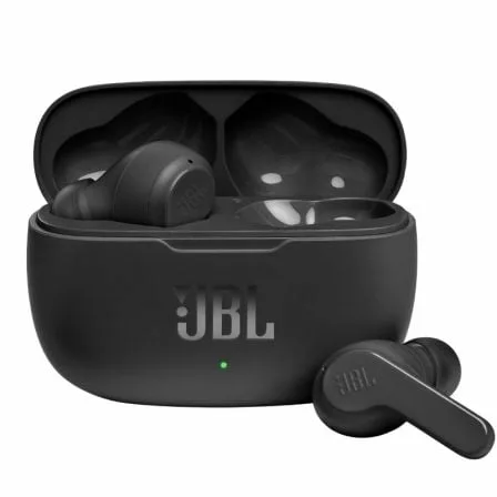 Auriculares Bluetooth JBL Wave 200TWS con estuche de carga/ Autonomía 5h/ Negros - Imagen 7