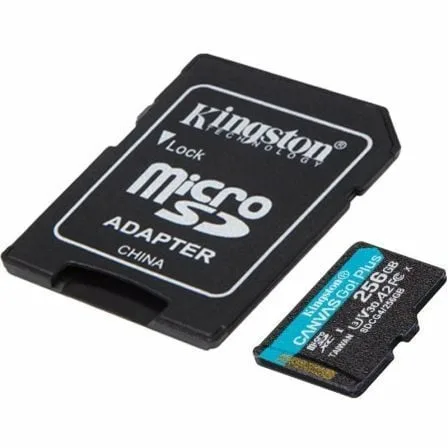Tarjeta de Memoria Kingston CANVAS Go! Plus 256GB microSD XC con Adaptador/ Clase 10/ 200MBs - Imagen 8