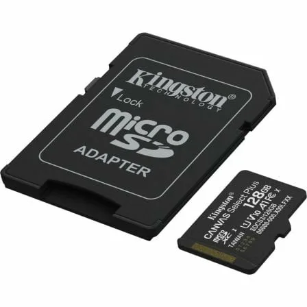 Tarjeta de Memoria Kingston CANVAS Select Plus 128GB microSD XC con Adaptador/ Clase 10/ 150MBs - Imagen 5