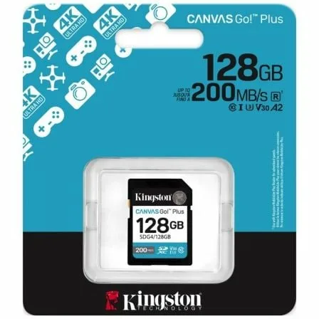 Tarjeta de Memoria Kingston CANVAS Go! Plus 128GB SD XC/ Clase 10/ 200MBs - Imagen 9