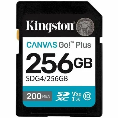 Tarjeta de Memoria Kingston CANVAS Go! Plus 256GB SD XC/ Clase 10/ 200MBs - Imagen 7
