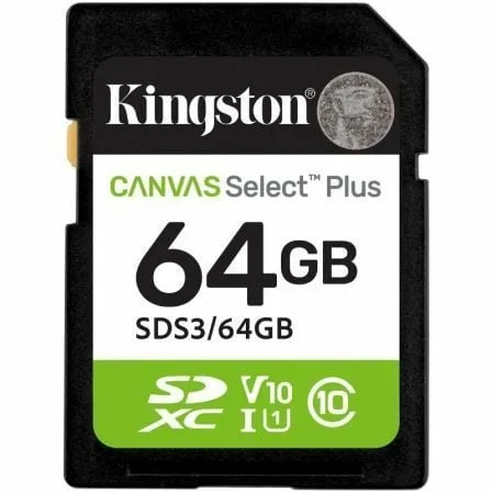 Tarjeta de Memoria Kingston CANVAS Select Plus 64GB SD XC/ Clase 10/ 100MBs - Imagen 4