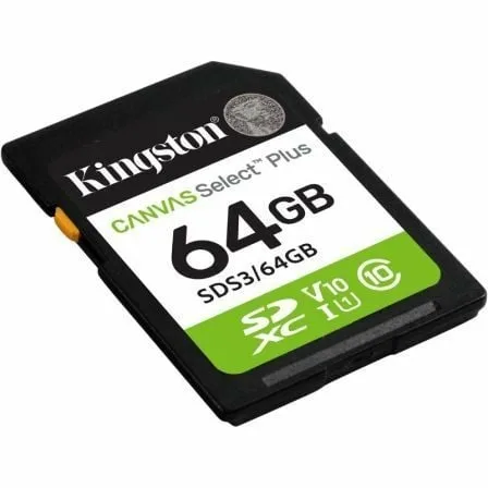 Tarjeta de Memoria Kingston CANVAS Select Plus 64GB SD XC/ Clase 10/ 100MBs - Imagen 5