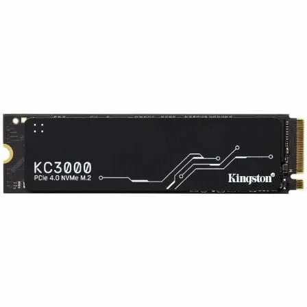 Disco SSD Kingston KC3000 512GB/ M.2 2280 PCIe Gen4/ con Disipador de Calor/ Full Capacity