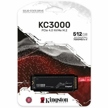 Disco SSD Kingston KC3000 512GB/ M.2 2280 PCIe Gen4/ con Disipador de Calor/ Full Capacity - Imagen 3