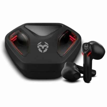 Auriculares Bluetooth Krom Kall con estuche de carga/ Autonomía 4h/ Negros - Imagen 7