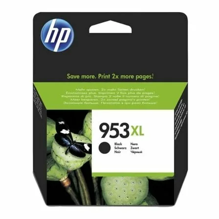 Cartucho de Tinta Original HP nº953 XL Alta Capacidad/ Negro - Imagen 3