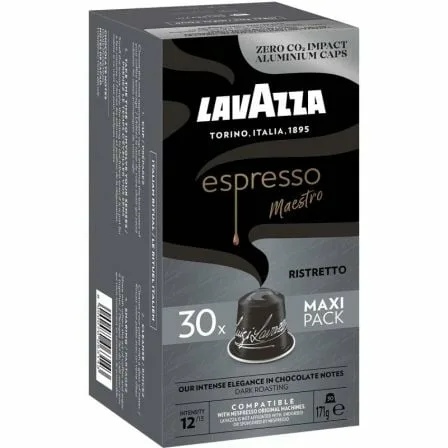 Cápsula Lavazza Espresso Maestro Ristretto para cafeteras Nespresso/ Caja de 30 - Imagen 5