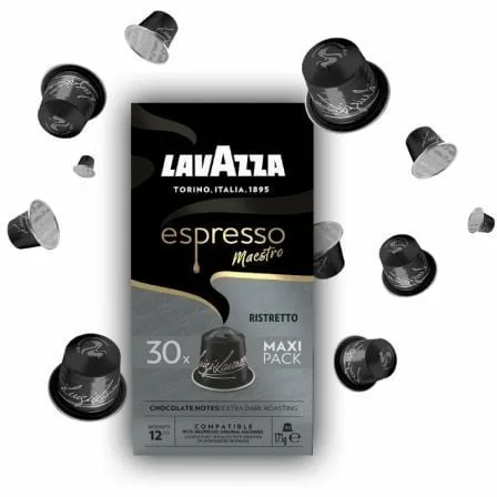Cápsula Lavazza Espresso Maestro Ristretto para cafeteras Nespresso/ Caja de 30 - Imagen 6