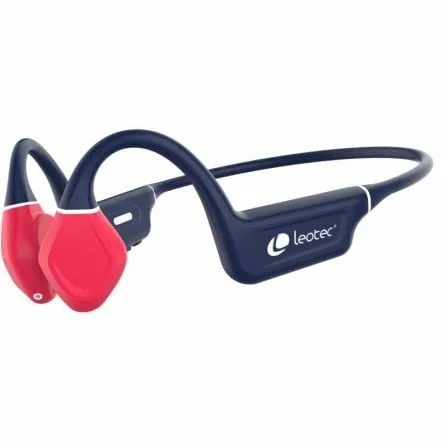 Auriculares Inalámbricos Deportivos de Conducción Ósea Leotec Osea Kuri/ con Micrófono/ Bluetooth/ Azules y Rojos - Imagen 8