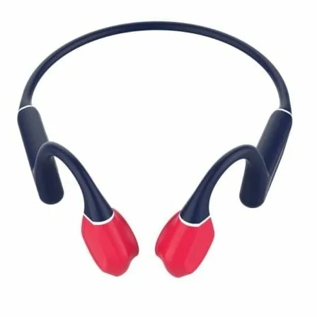 Auriculares Inalámbricos Deportivos de Conducción Ósea Leotec Osea Kuri/ con Micrófono/ Bluetooth/ Azules y Rojos - Imagen 9