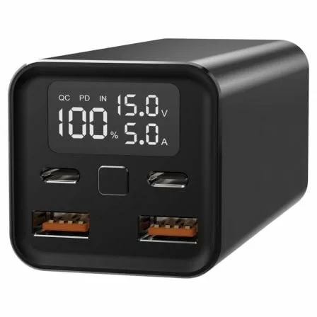 Batería Externa/Powerbank Leotec PowerBank 20000mAh PD/ 65W/ Compatible con Portátiles - Imagen 7