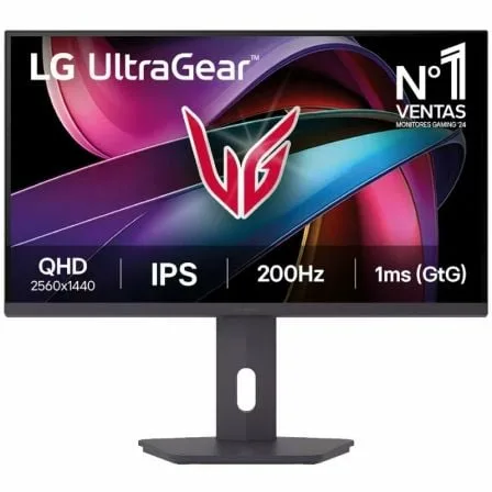 Monitor Gaming LG UltraGear 27G610A-B 27"/ QHD/ 1ms/ 200Hz/ IPS/ Regulable en altura/ Negro - Imagen 4