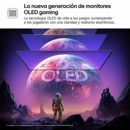Monitor Gaming Ultrapanorámico LG UltraGear 32GX850A-B 32"/ 4K/ 0.03ms/ 330Hz/ OLED/ Regulable en Altura/ Negro - Imagen 5