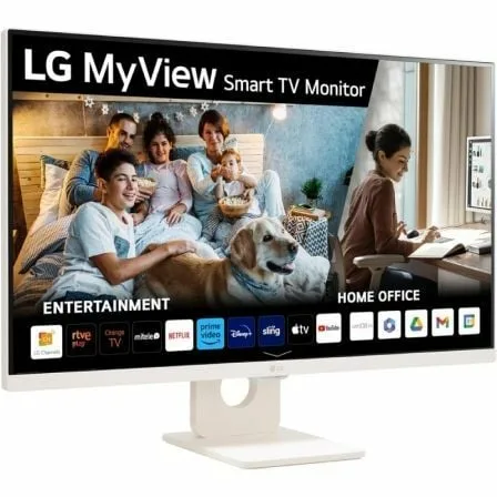 Smart Monitor LG MyView 32SR50F-W 31.5"/ Full HD/ Multimedia/ Smart TV/ Blanco - Imagen 7