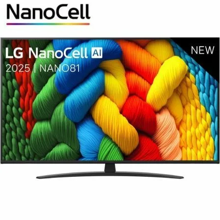 Televisor LG NanoCell 43NANO81A6A 43"/ Ultra HD 4K/ Smart TV/ WiFi