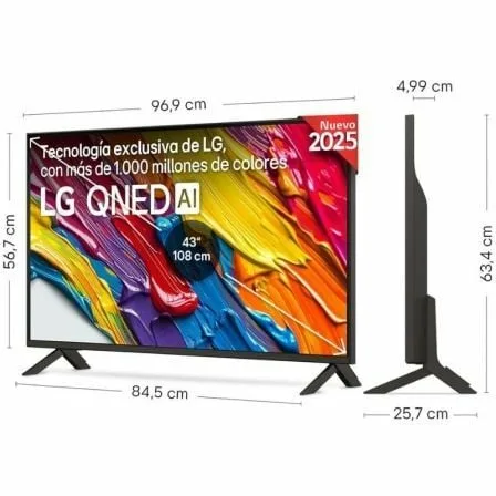 Televisor LG QNED 43QNED84A6C 43"/ Ultra HD 4K/ Smart TV/ WiFi - Imagen 5