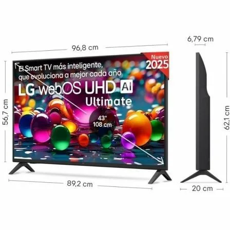 Televisor LG UHD 43UA74006LB 43"/ Ultra HD 4K/ Smart TV/ WiFi - Imagen 5