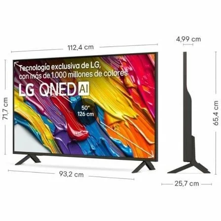 Televisor LG QNED 50QNED84A6C 50"/ Ultra HD 4K/ Smart TV/ WiFi - Imagen 2