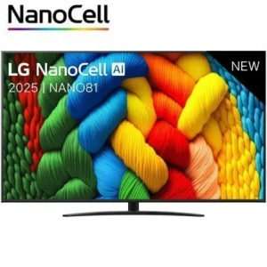 Televisor LG NanoCell 65NANO81A6A 65"/ Ultra HD 4K/ Smart TV/ WiFi