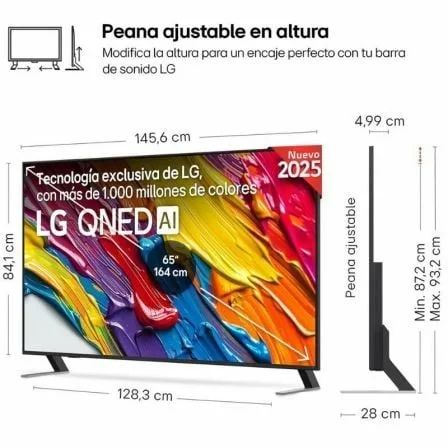 Televisor LG QNED 65QNED84A6C 65"/ Ultra HD 4K/ Smart TV/ WiFi - Imagen 5