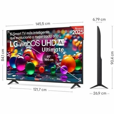 Televisor LG UHD 65UA74006LB 65"/ Ultra HD 4K/ Smart TV/ WiFi - Imagen 5