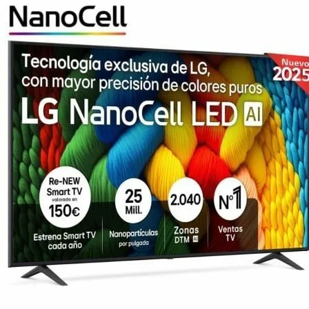 Televisor LG NanoCell 75NANO80A6B 75"/ Ultra HD 4K/ Smart TV/ WiFi - Imagen 4