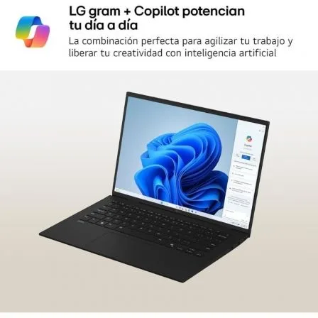 Portátil LG Gram 16Z90T-G.AD8BB Intel Core Ultra 7-255H/ 32GB/ 2TB SSD/ 16"/ Win11 - Imagen 3