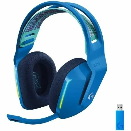 Auriculares Gaming Inalámbricos con Micrófono Logitech G733/ Azules - Imagen 7
