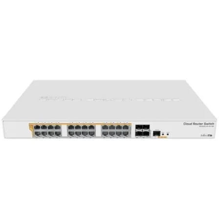 Switch Mikrotik CRS328-24P-4S+RM/ 28 Puertos/ RJ45 10/100/1000/ SFP/ PoE - Imagen 5