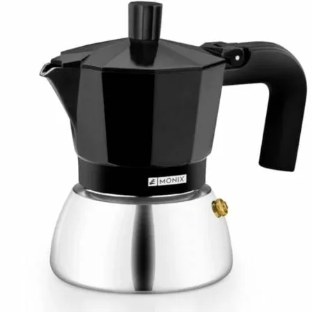 Cafetera Italiana Monix Induction Inox M863006/ 6 Tazas/ Negra - Imagen 7