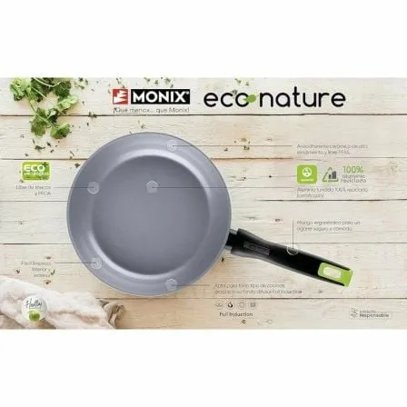 Sartén Monix Eco Nature M261218/ Ø18cm/ Aluminio forjado/ Apta para Inducción - Imagen 9