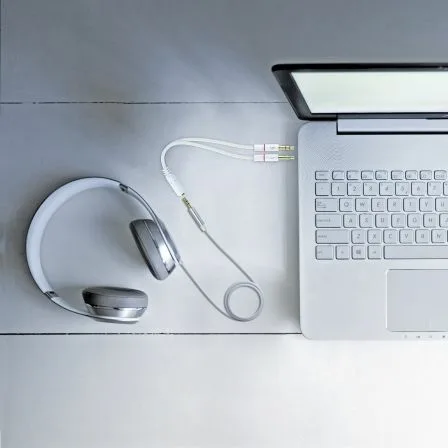 Cable Estéreo Nanocable 10.24.1203/ Jack 3.5 Hembra - 2x Jack 3.5 Macho/ 20cm/ Blanco - Imagen 9