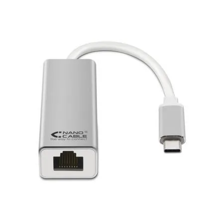 Adaptador USB Tipo-C - RJ45 Nanocable 10.03.0402/ 1000Mbps - Imagen 7