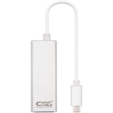Adaptador USB Tipo-C - RJ45 Nanocable 10.03.0402/ 1000Mbps - Imagen 8